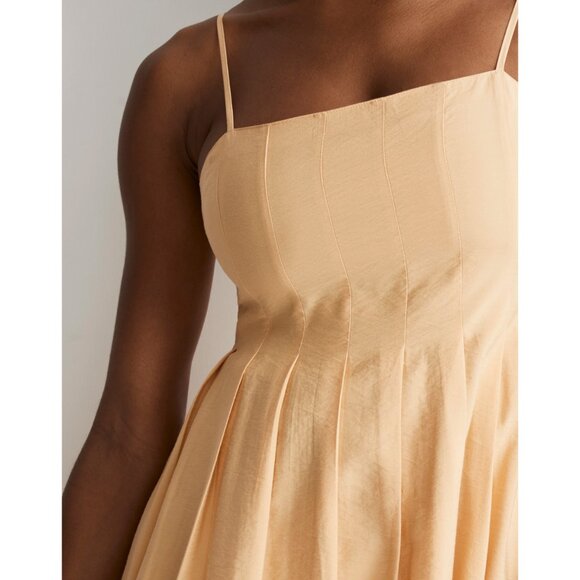 NEW Madewell Tea Length Midi Dress - Picture 3 of 11